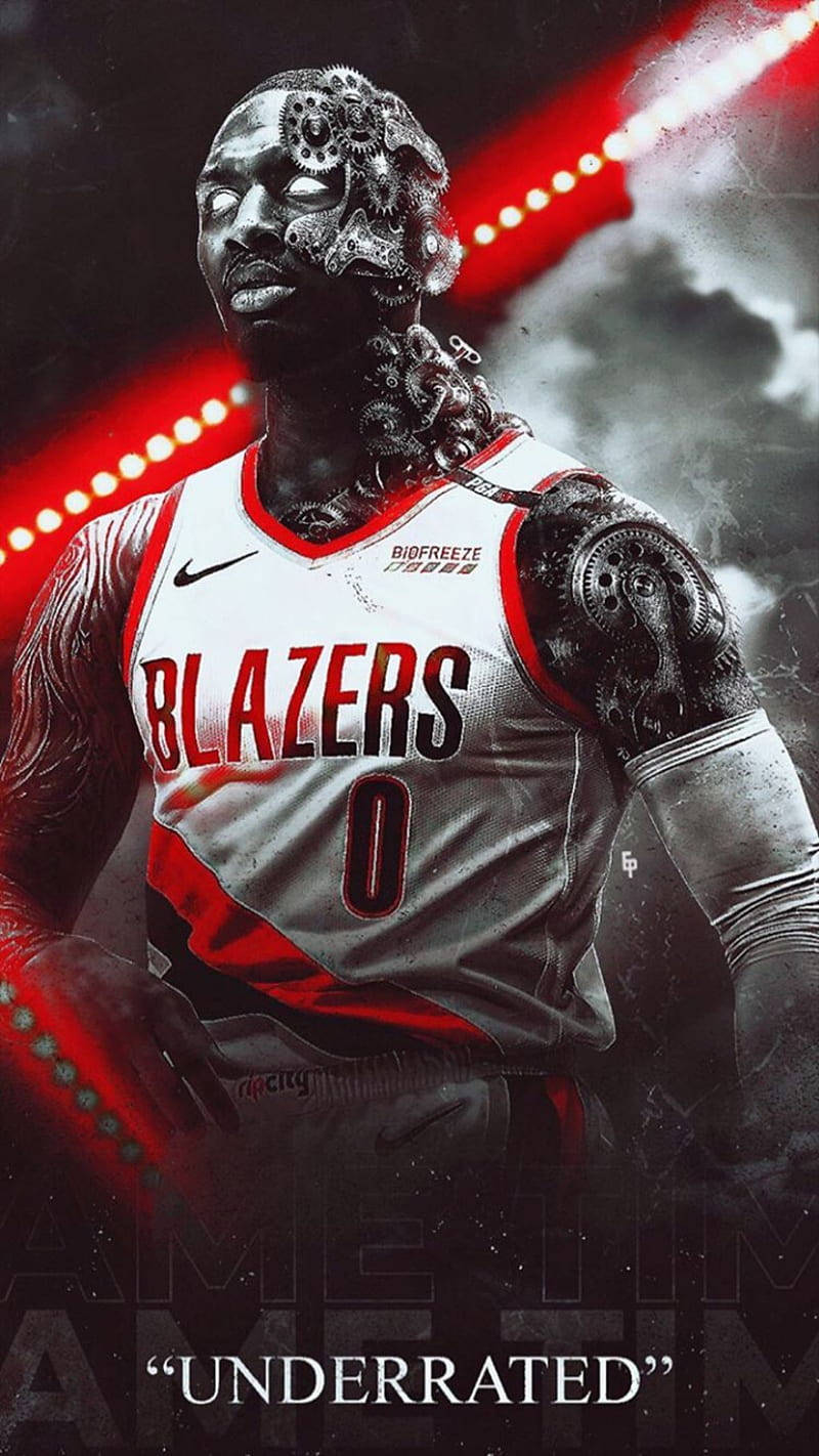 Cyborg Damian Lillard Wallpaper