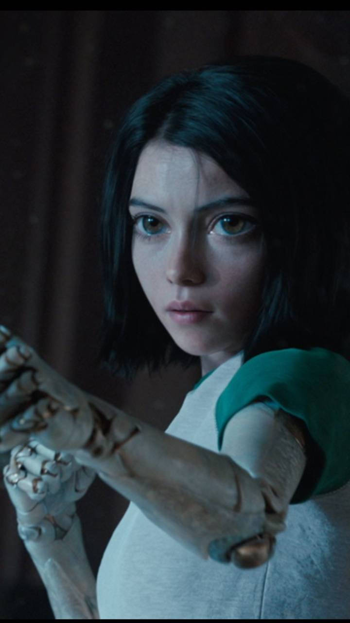 Cyborg Icon Alita Wallpaper