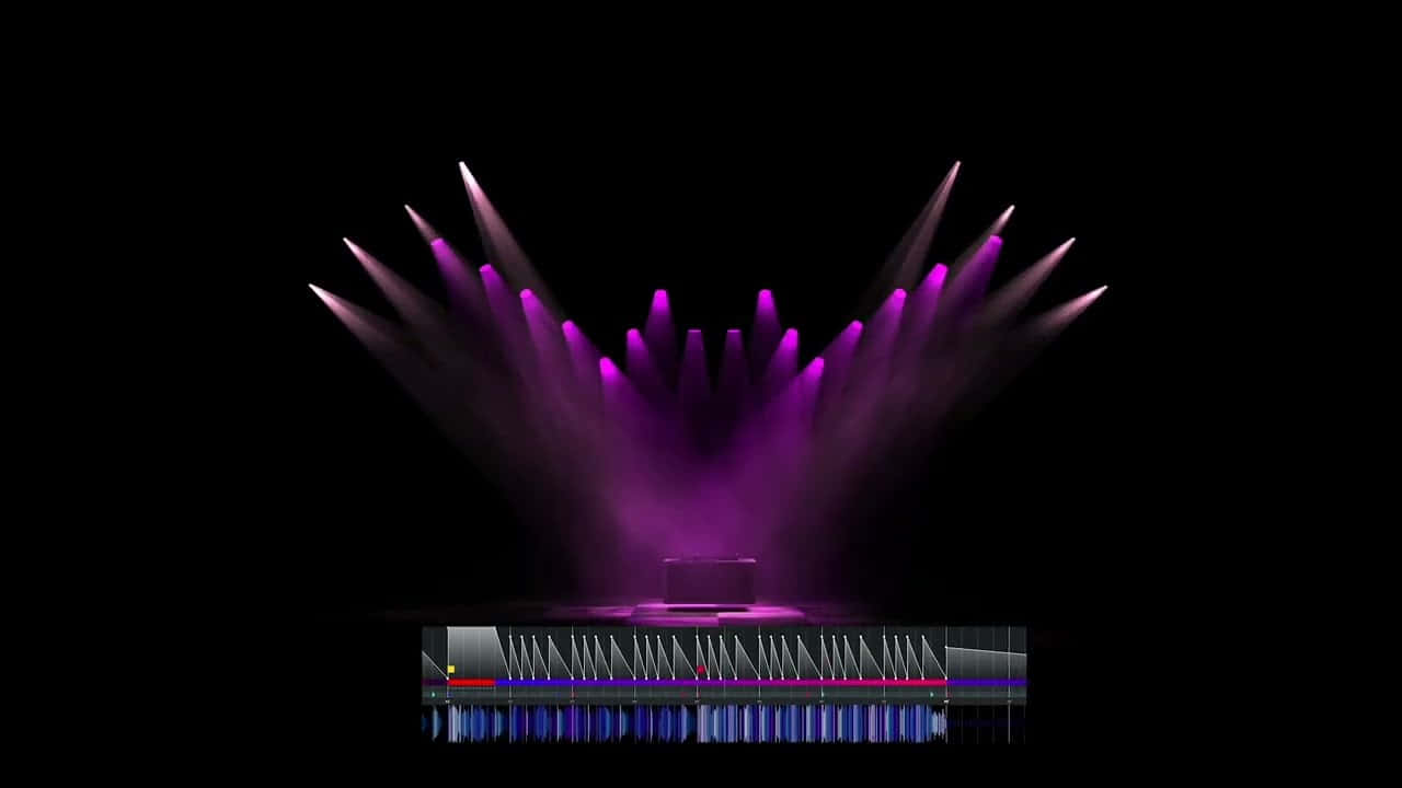 D J Stage Lighting Effects Wallpaper