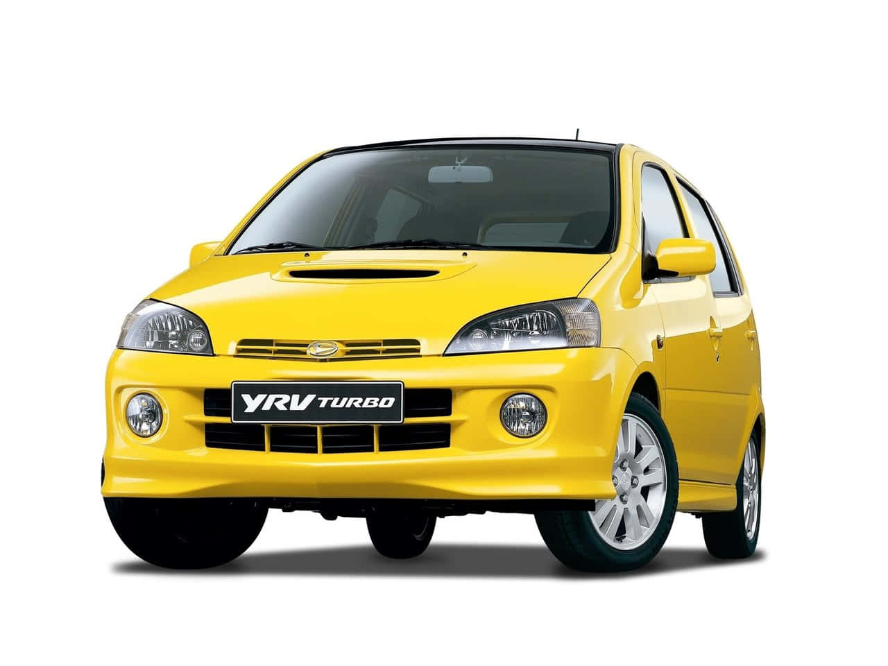 Daihatsu Yrv Showcasing Stylish Exteriors And Compact Design Wallpaper