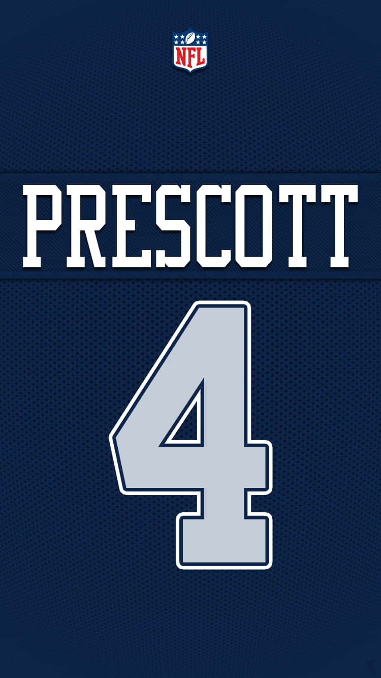 Dak Prescott From Dallas Cowboys Iphone Wallpaper