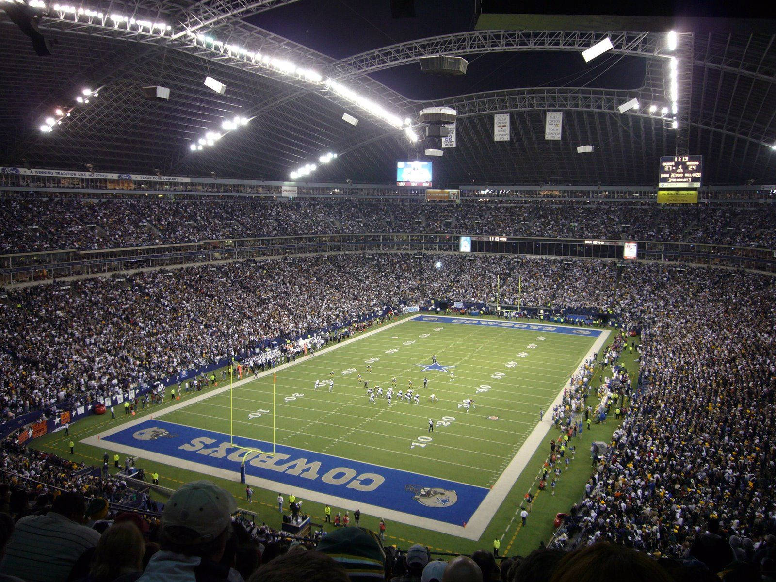 Dallas Cowboys Football Field Wallpaper