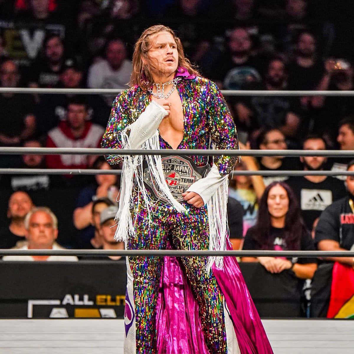 Dalton Castle - Ring Of Honor Champion In Action Wallpaper