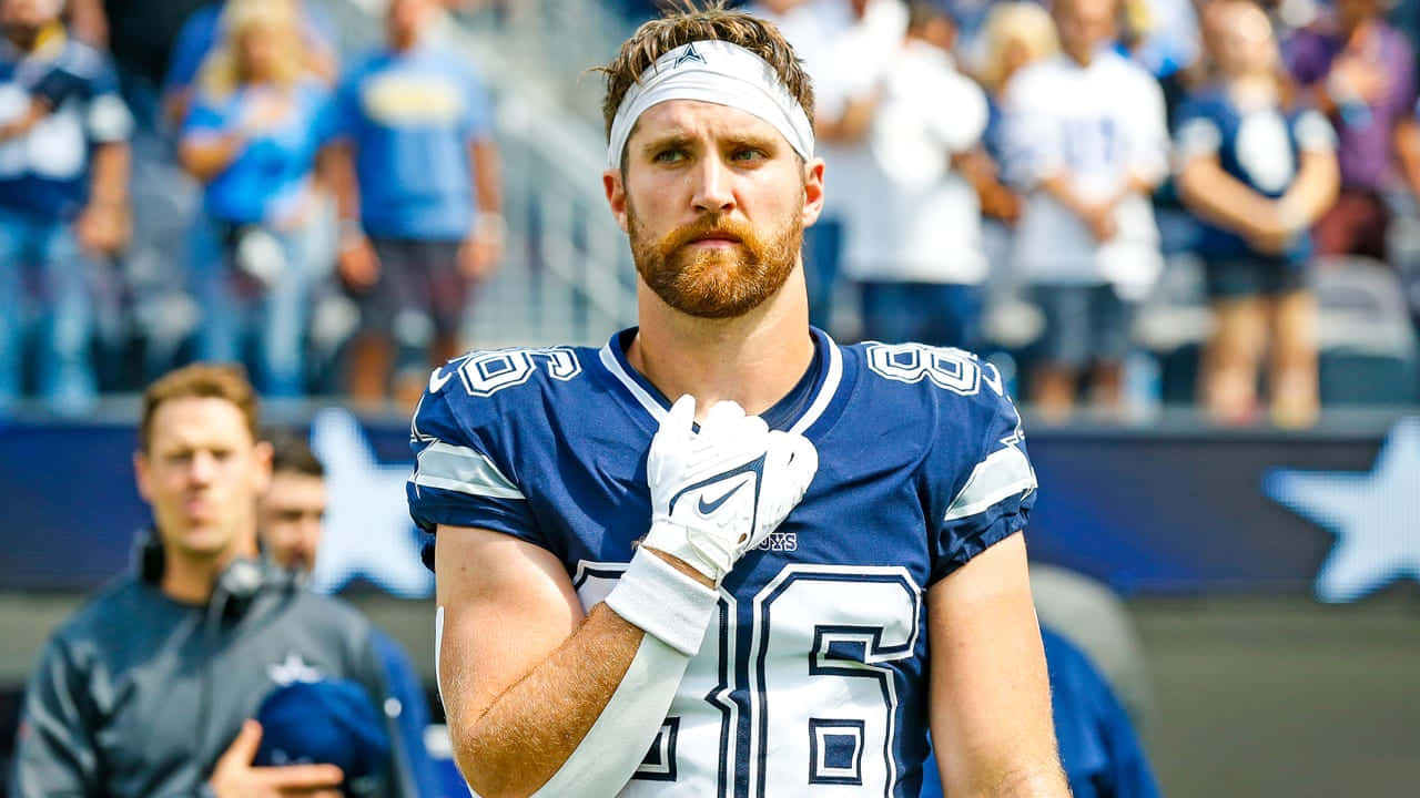 Dalton Schultz Dallas Cowboys Game Day Wallpaper