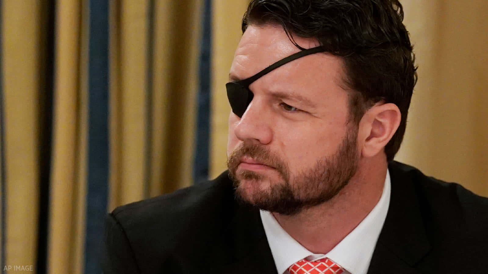 Dan Crenshaw Eyepatch Profile Wallpaper