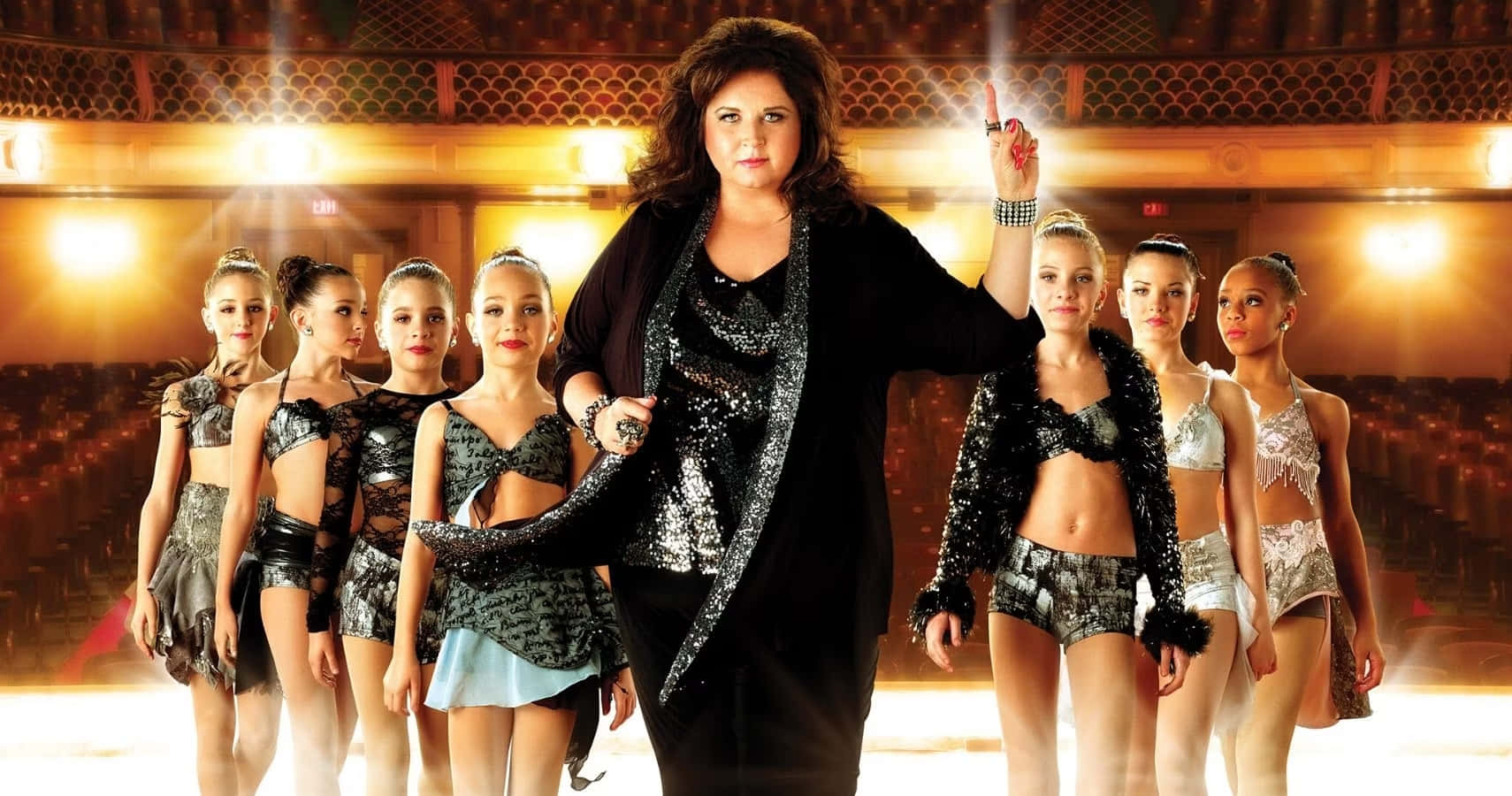 Dance Moms Cast On Stage Wallpaper