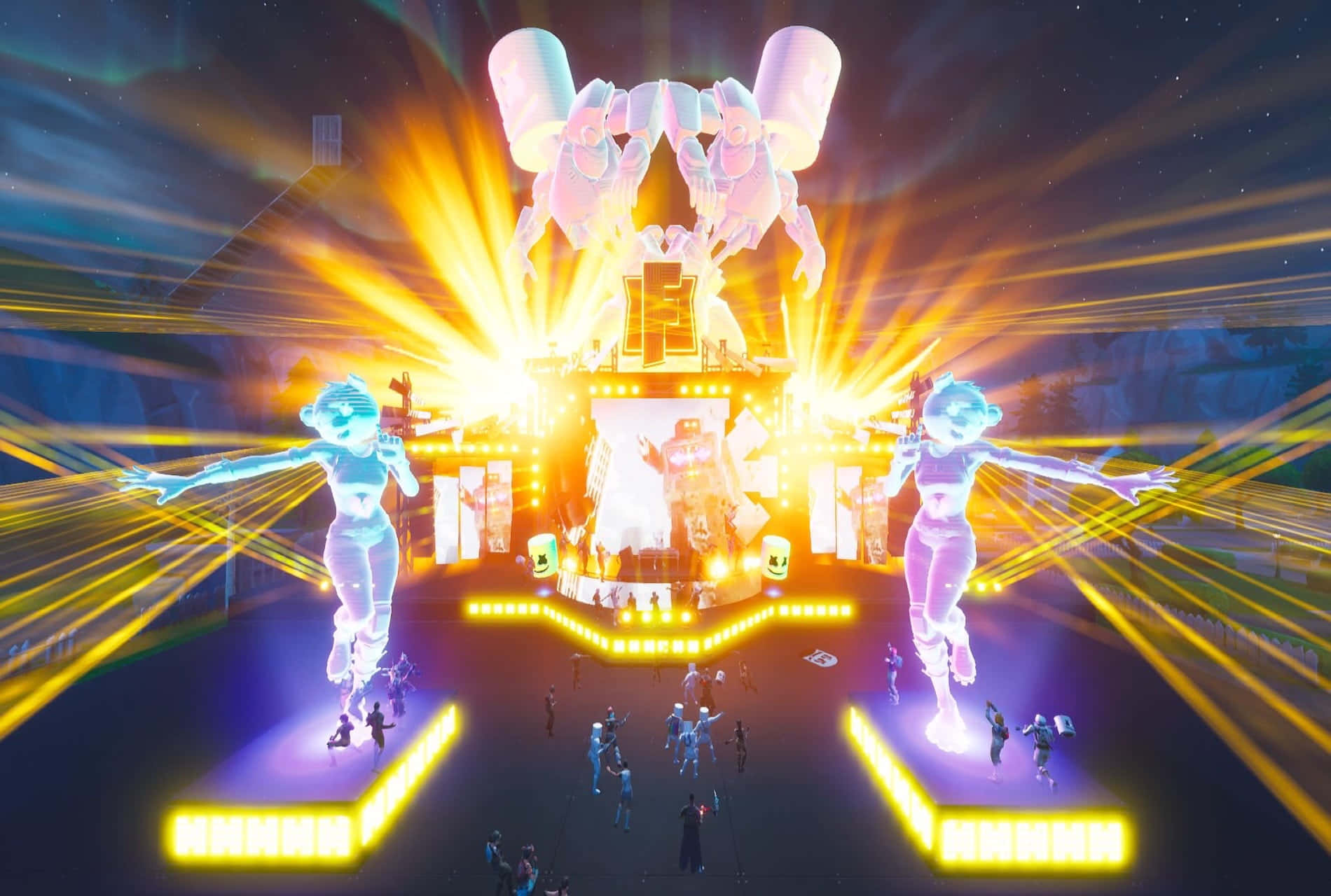 Dance Your Way To Victory With A Concert From Marshmello Wallpaper