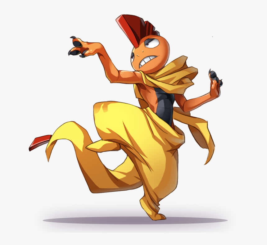 Dancing Scrafty Fan Art Wallpaper