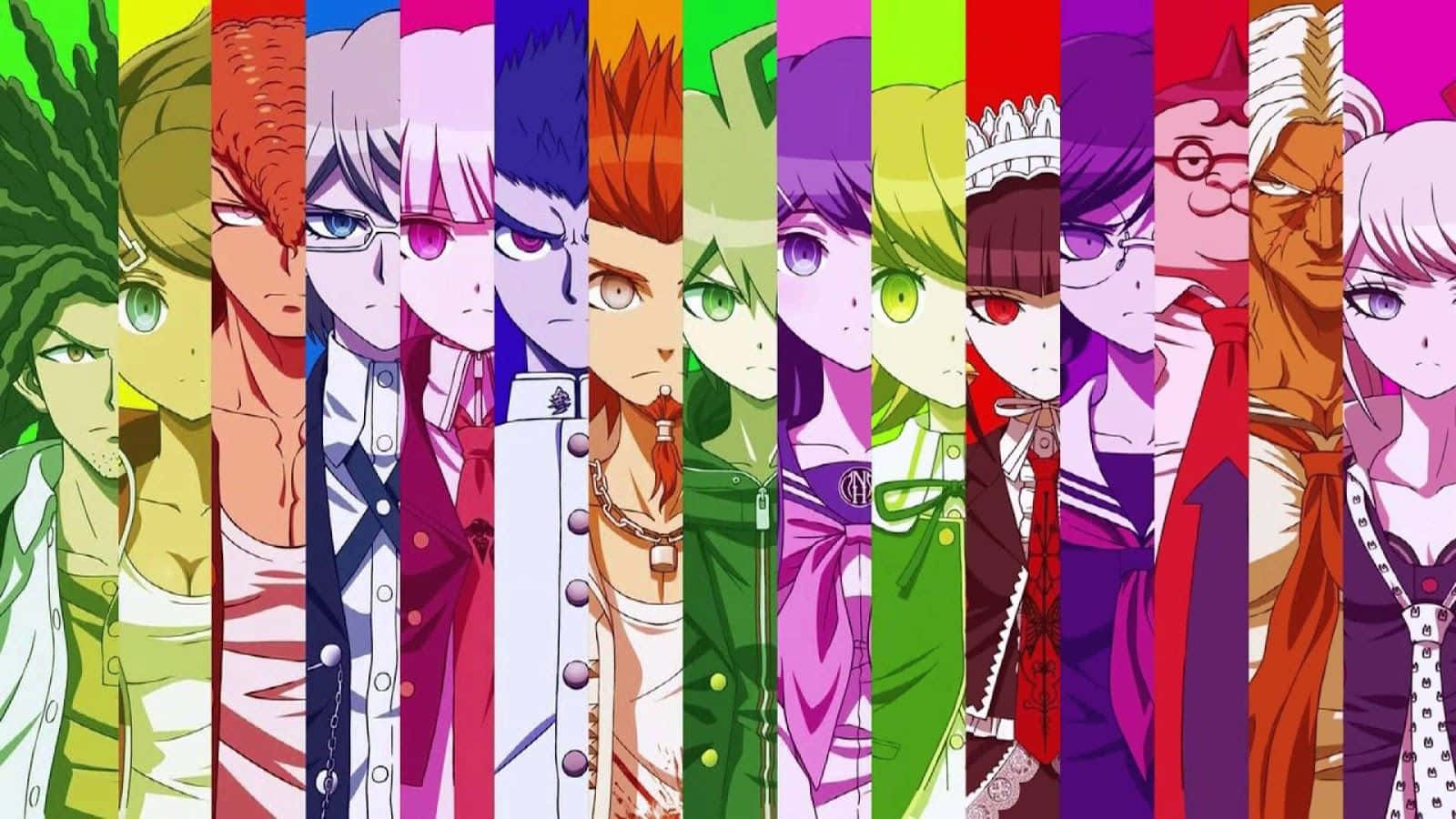 Danganronpa Character Collage Wallpaper