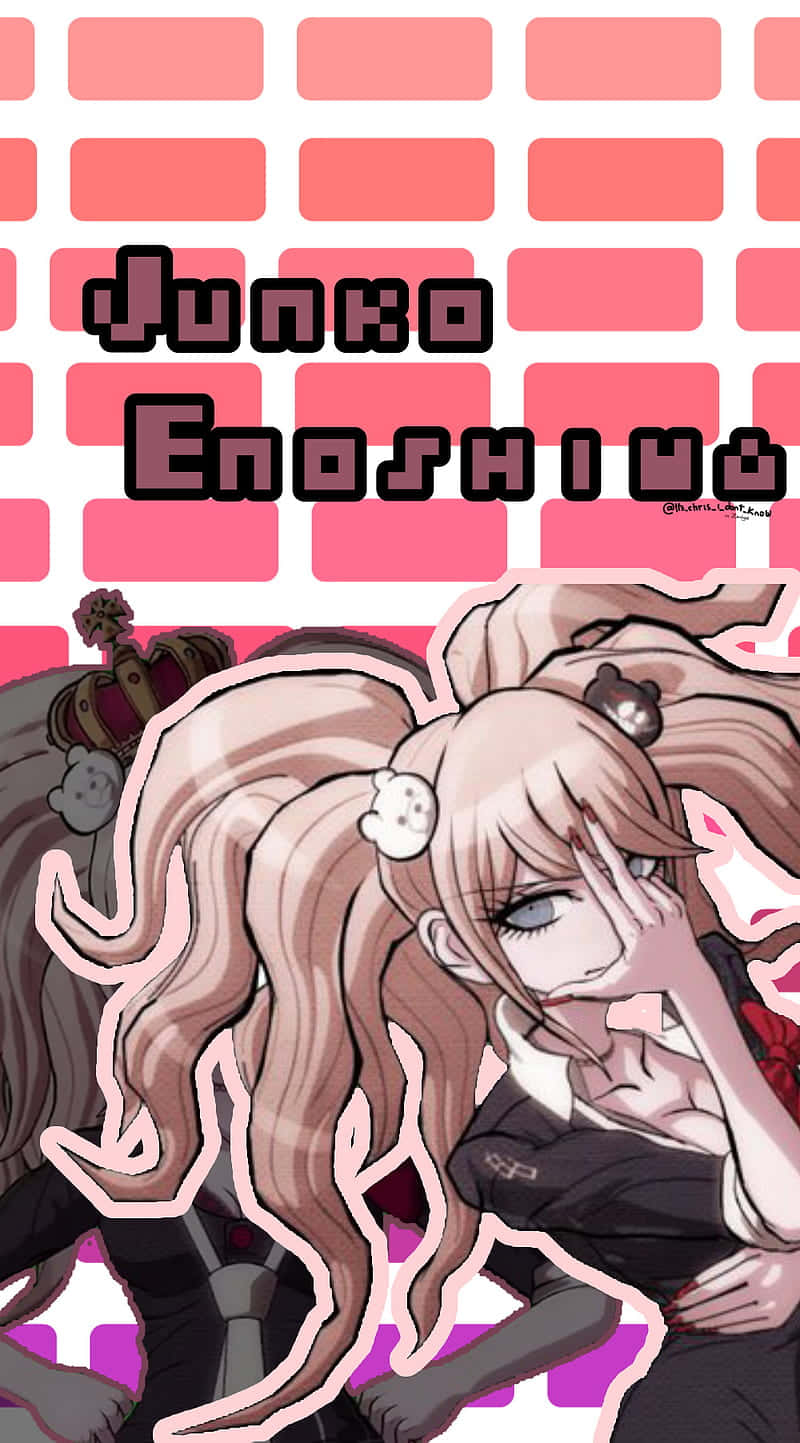 Danganronpa Junko Enoshima Fanart Wallpaper