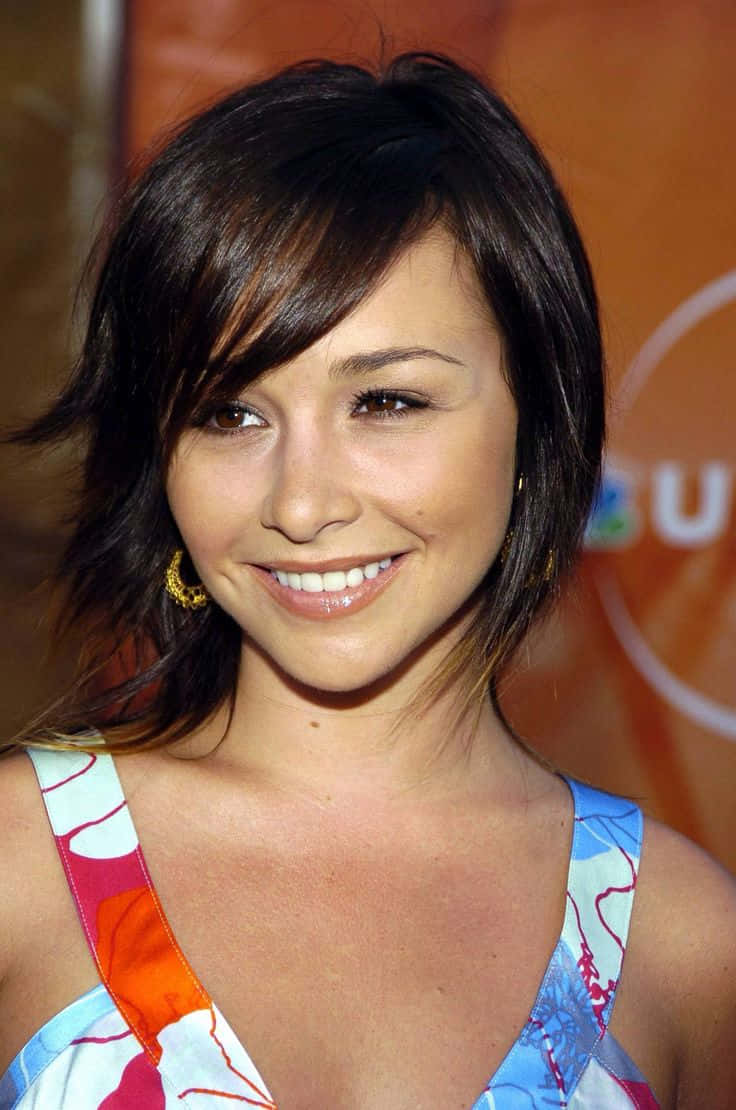 Danielle Harris Radiant In A Photoshoot Wallpaper