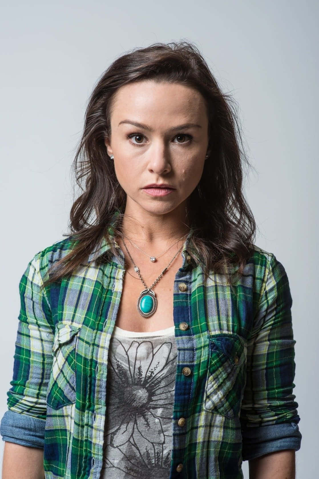 Danielle Harris Striking A Pose Wallpaper