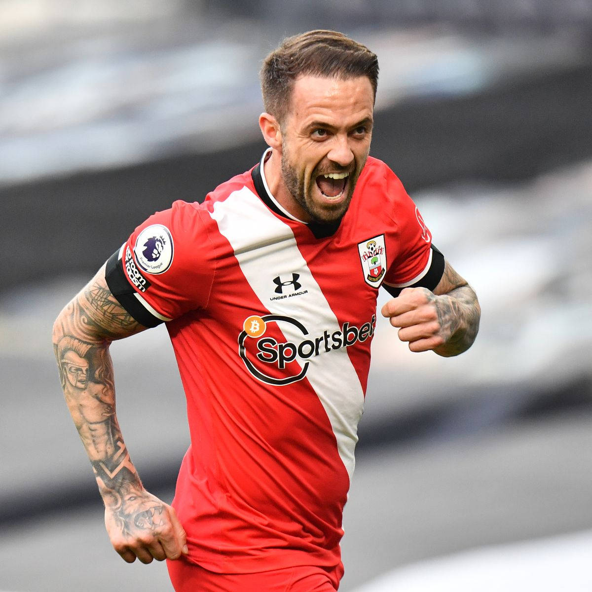 Danny Ings Wide Grin Wallpaper