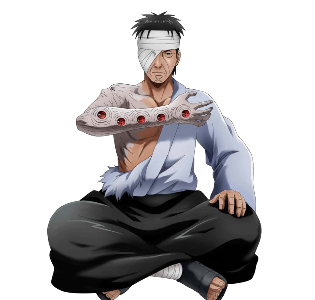 Danzo Shimura In A Powerful Stance Wallpaper