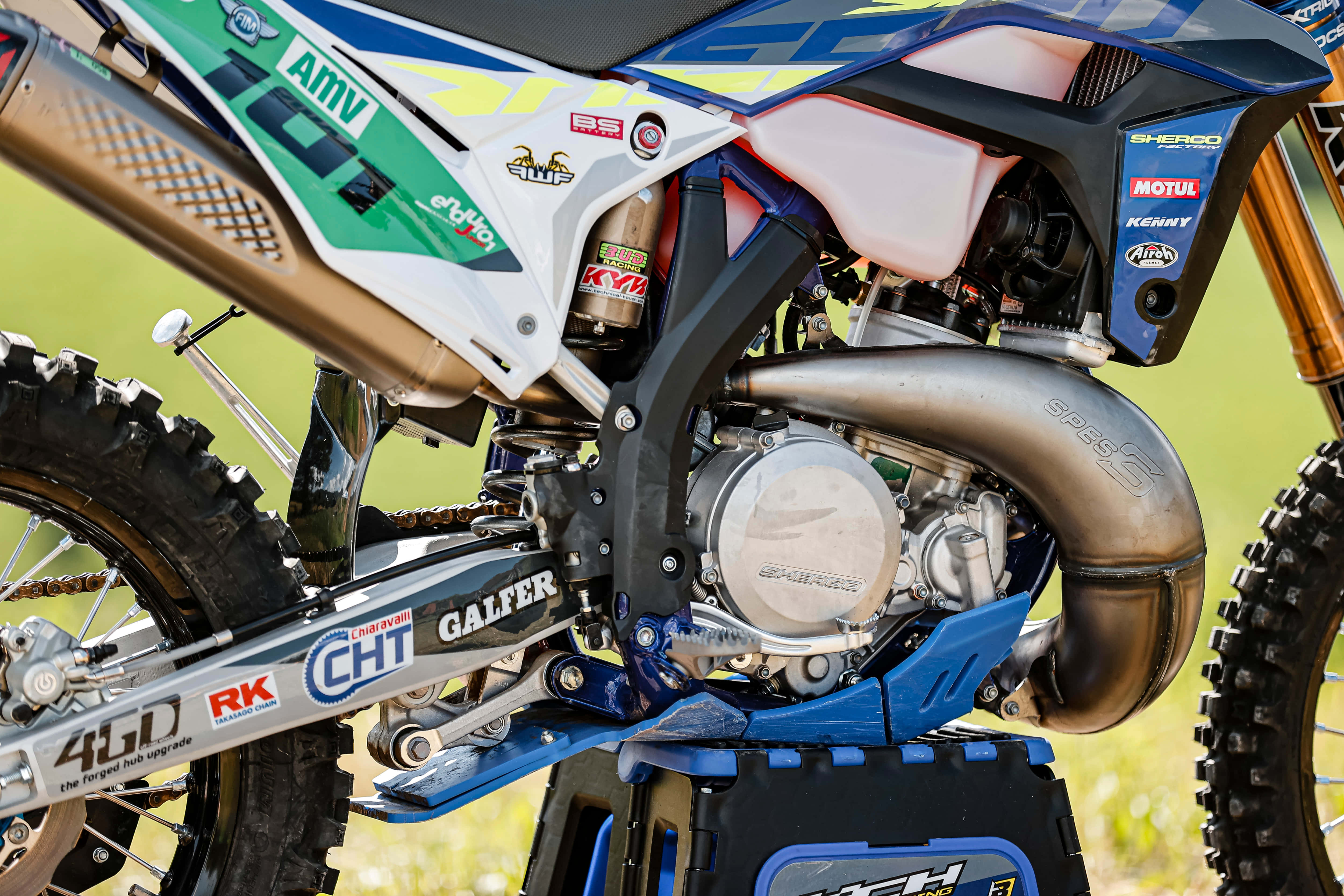 Daring Sherco Enduro Motorcycle Wallpaper