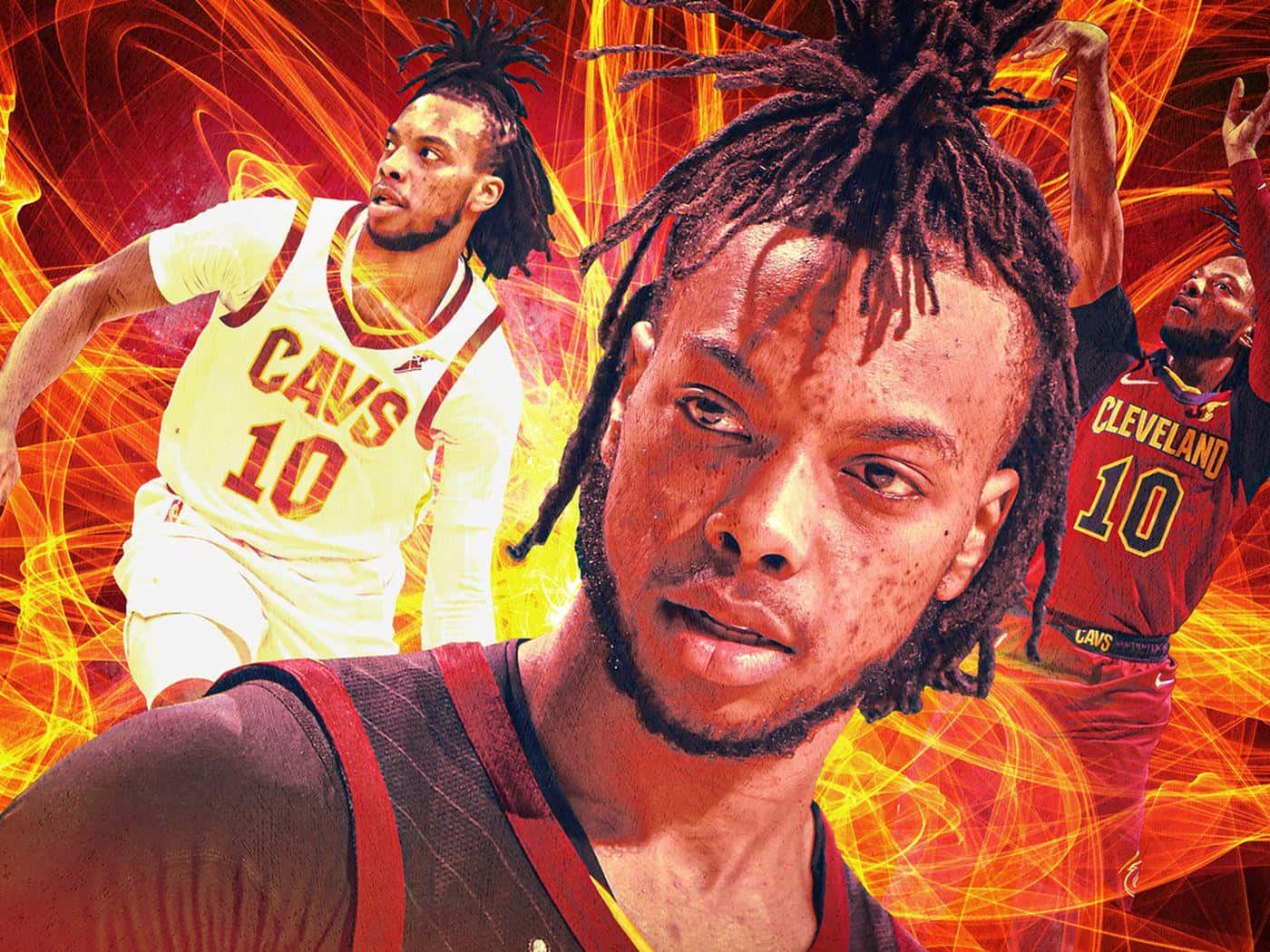 Darius Garland Cleveland Cavaliers Dynamic Wallpaper