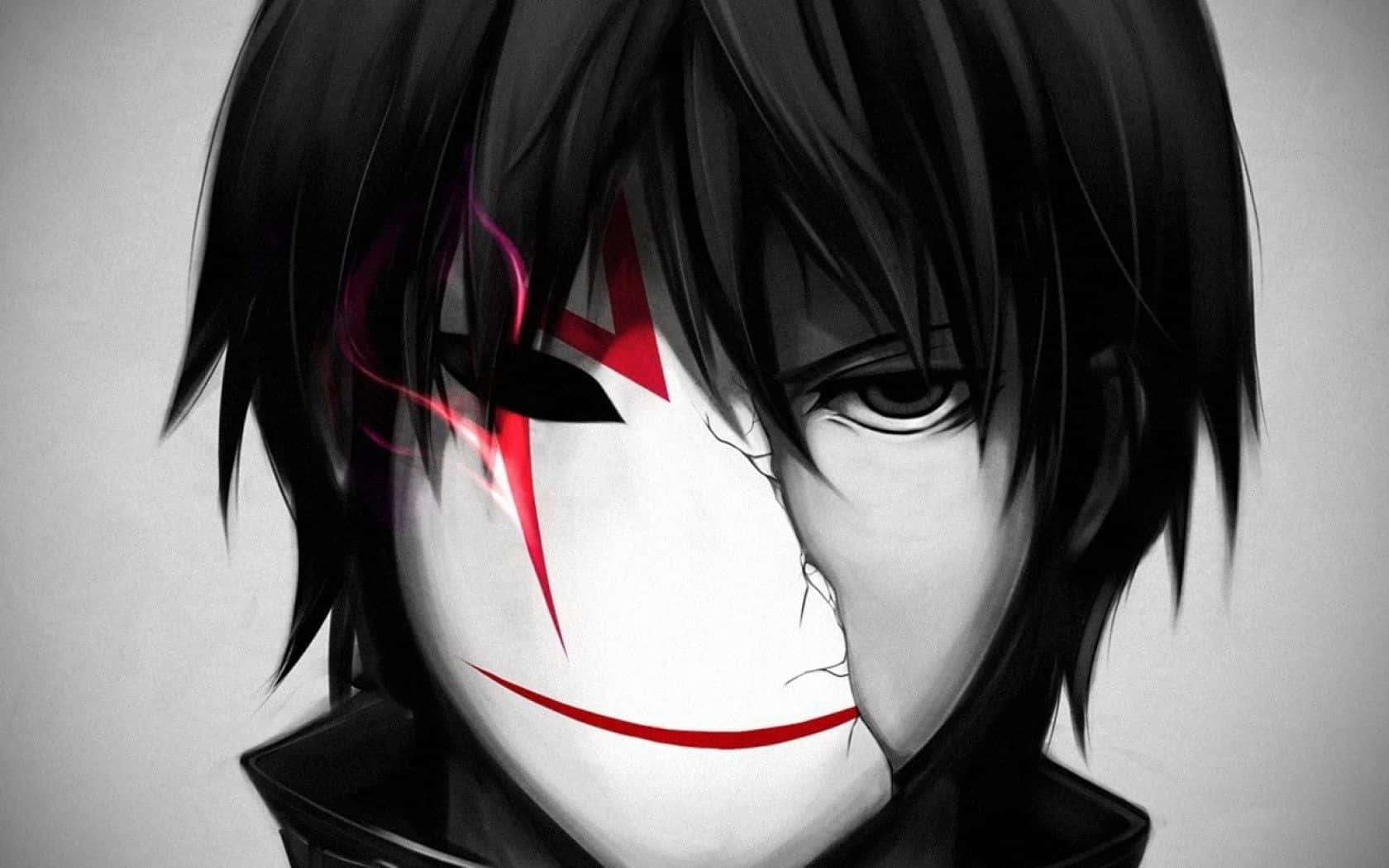 Dark And Atmospheric, A Scary Anime Boy Wallpaper