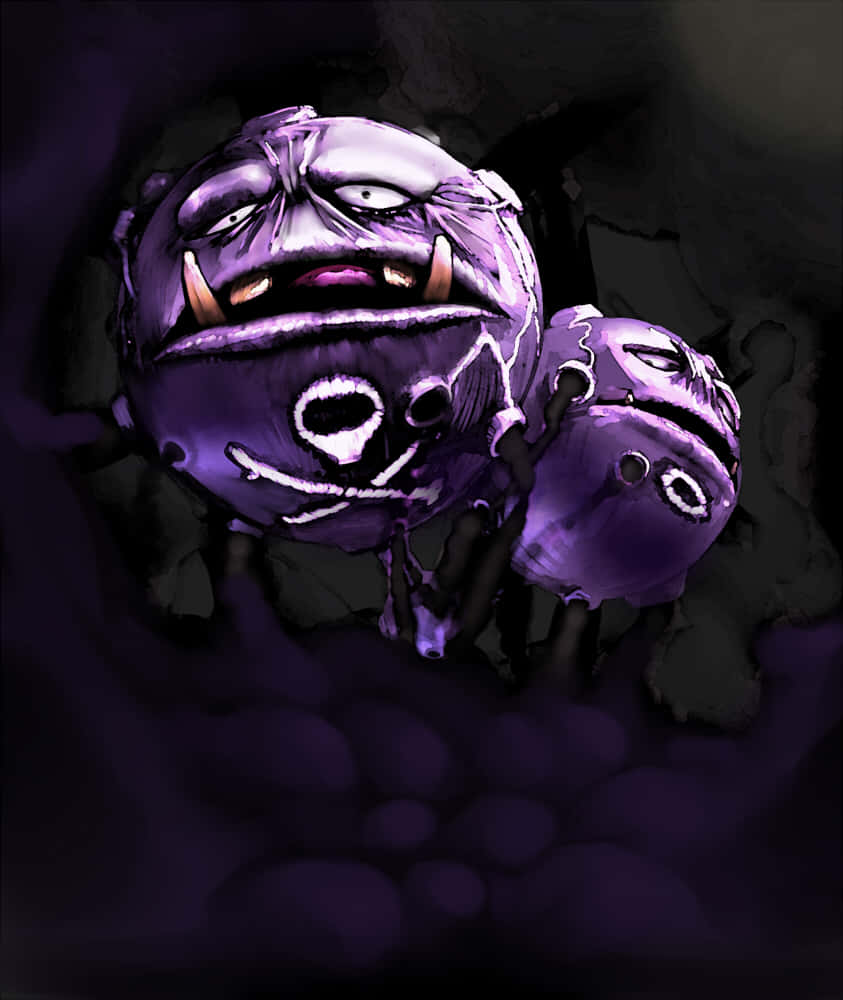 Dark And Creepy Weezing Art Wallpaper