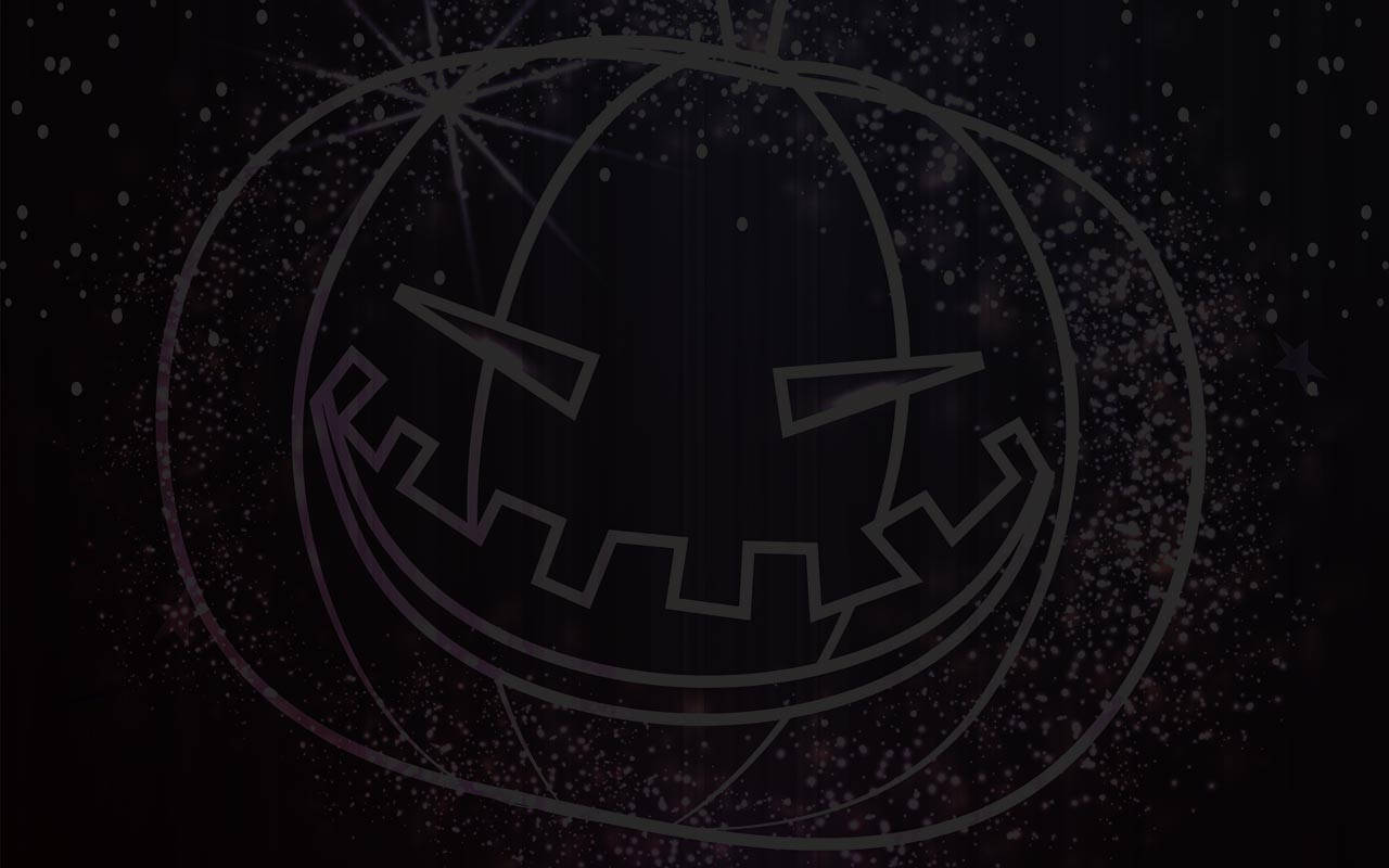 Dark Halloween Pumpkin Art Wallpaper