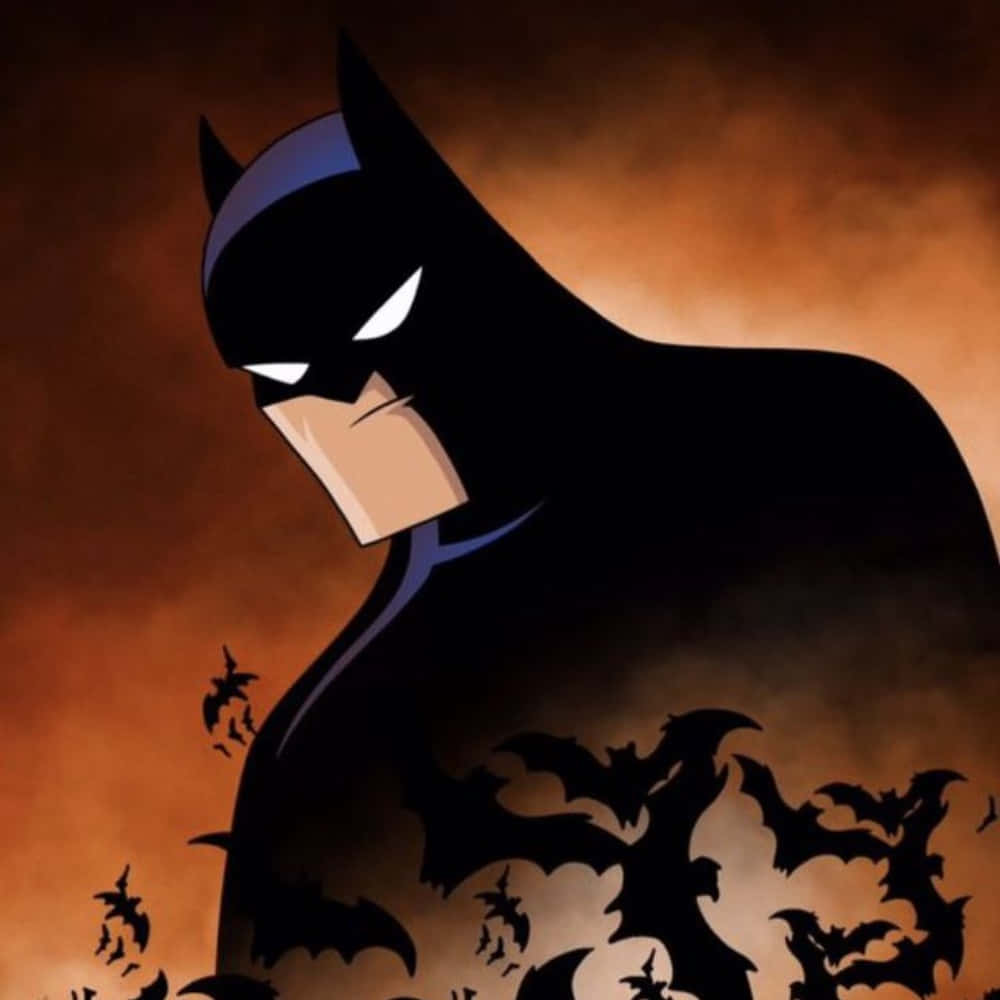 Dark_ Knight_ Amidst_ Bats_ Profile Wallpaper