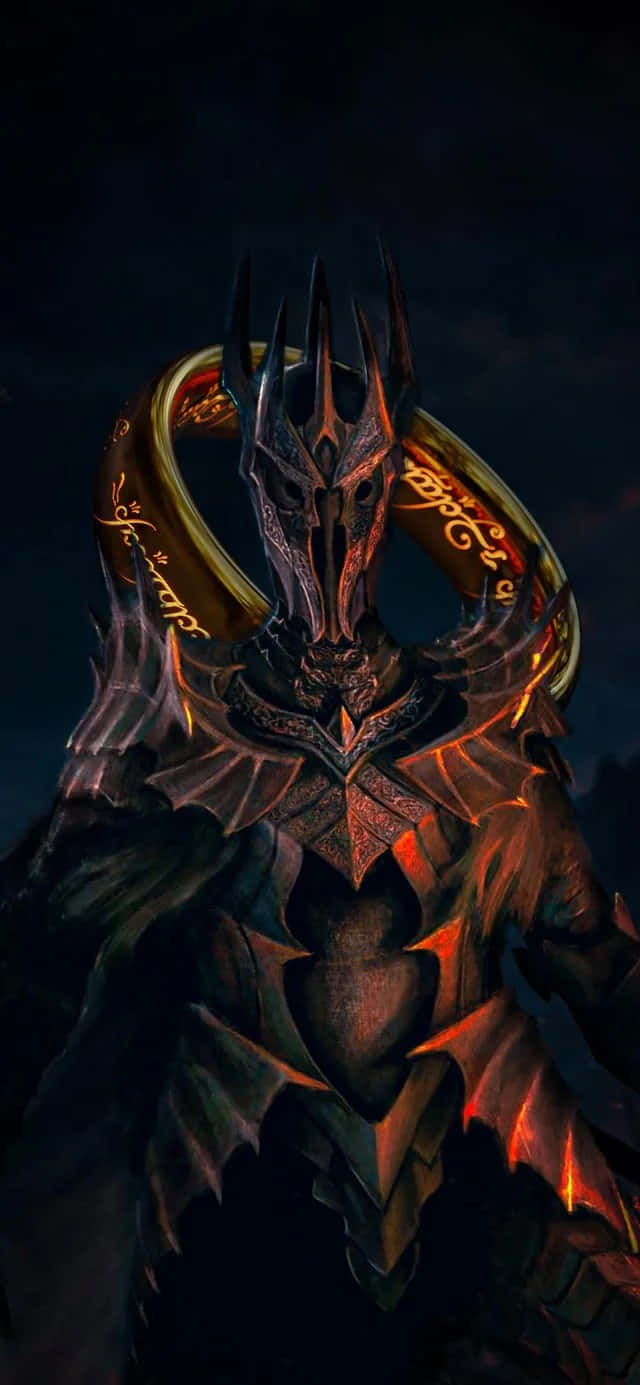 Dark Lord Sauron Artwork Wallpaper