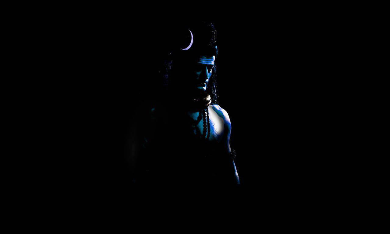 Dark Mahadev In Darkness Hd Wallpaper