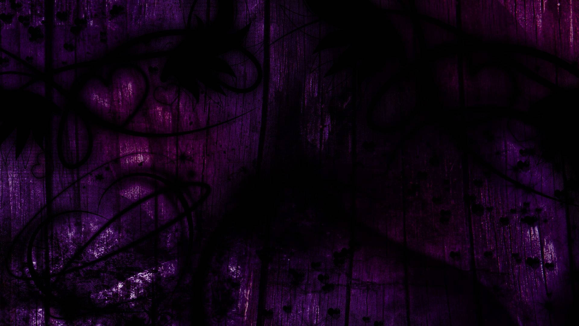 Dark Purple And Black Wooden Grunge Pfp Wallpaper