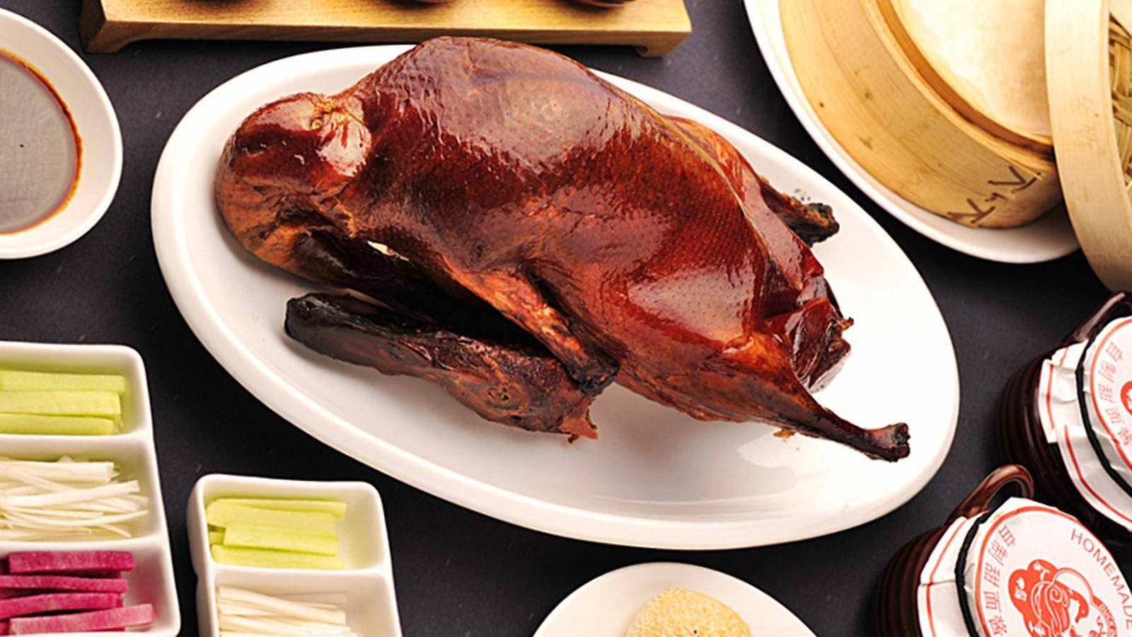 Dark Roasted Whole Peking Duck Wallpaper