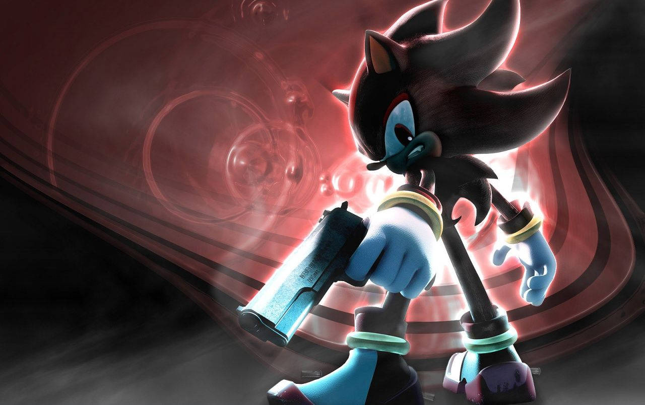 Dark Sonic Shadow Wallpaper