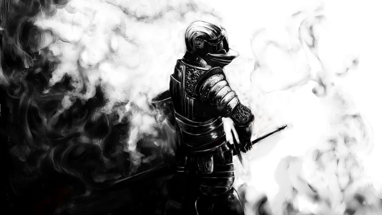 Dark Souls Black Knight Artwork Wallpaper