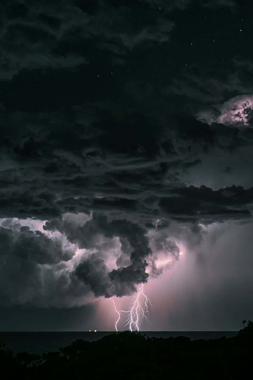 Dark Storm Approaching Wallpaper