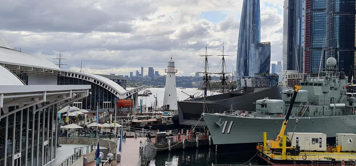 Darling Harbor Maritime Museum Sydney Wallpaper