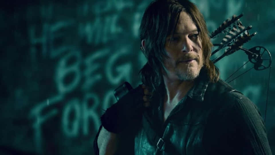 Daryl Dixon Archer Wall Message Wallpaper