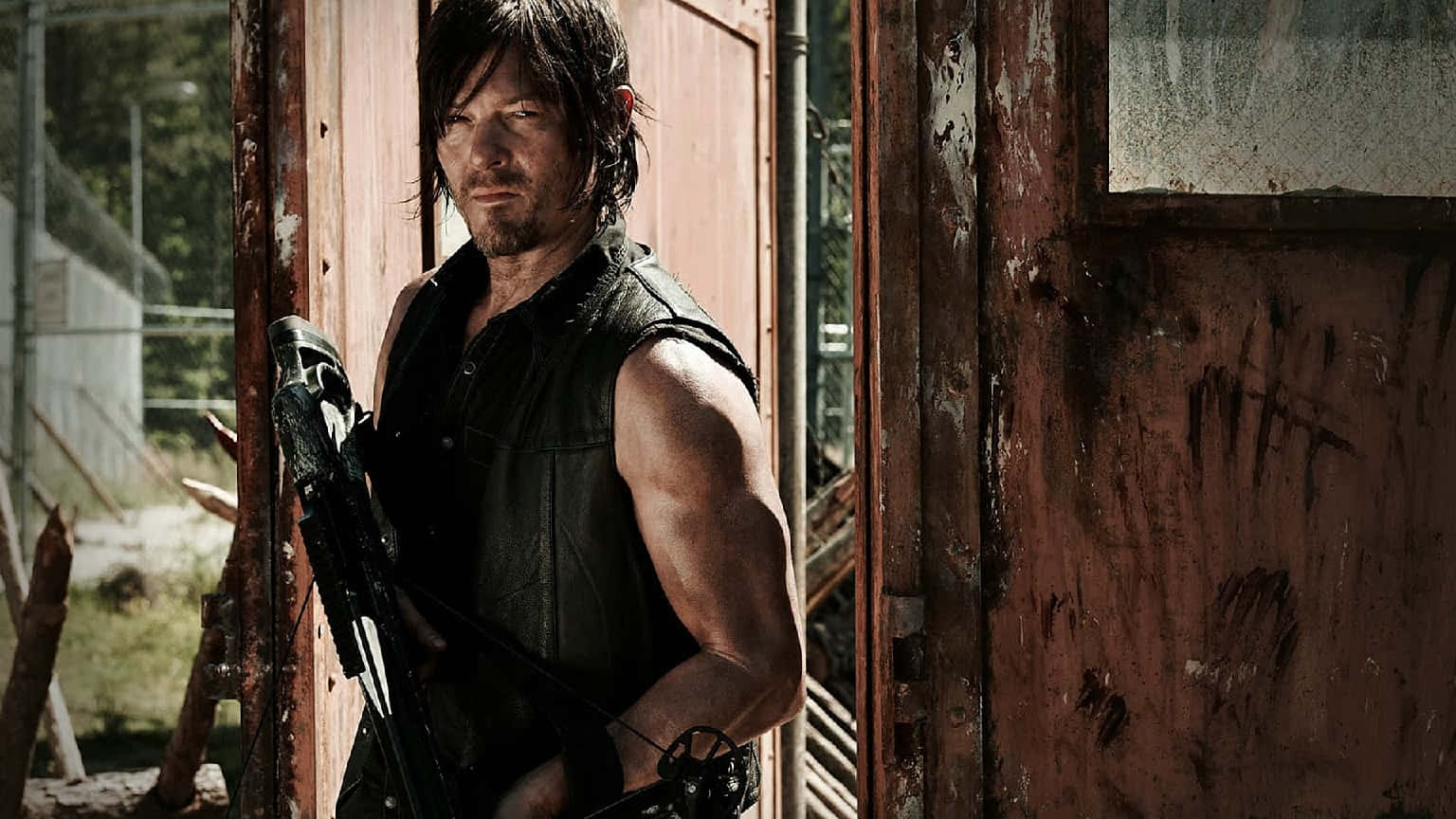 Daryl Dixon Armedand Ready Wallpaper