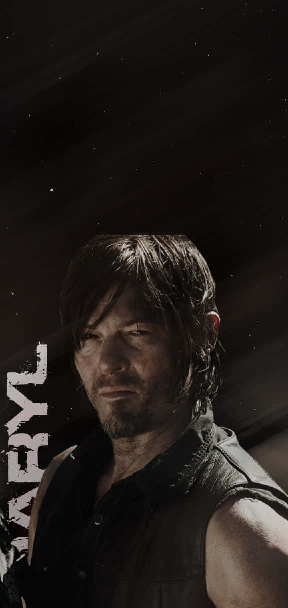 Daryl Dixon Intense Gaze Wallpaper