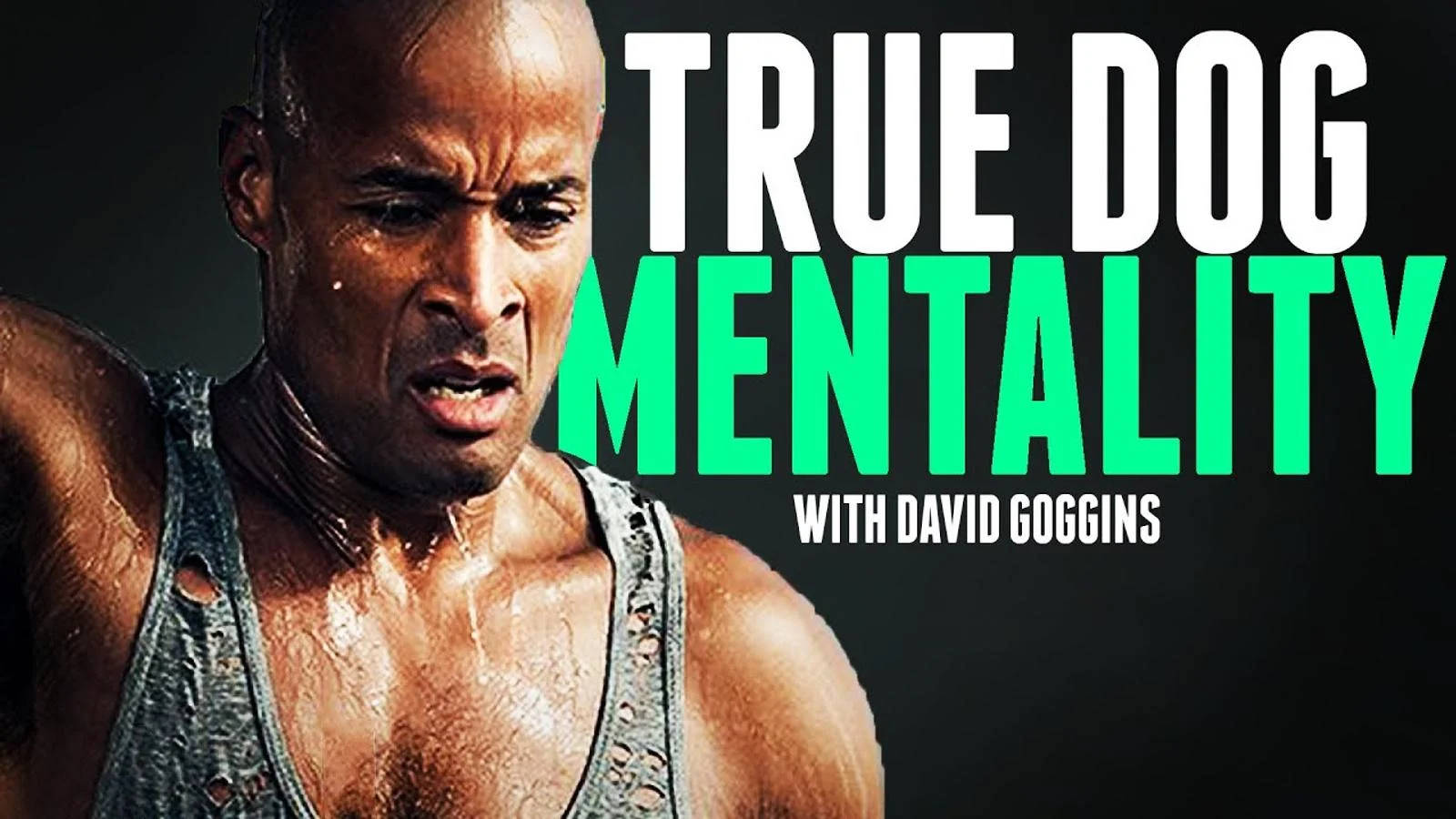 David Goggins With Thinking Wallpaper