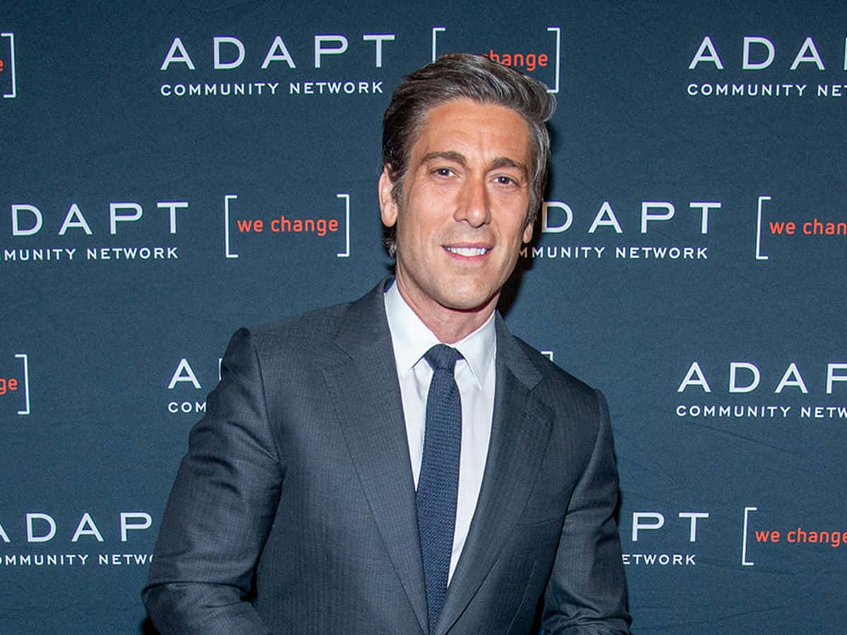 David Muir Attending 2019 Adapt Leadership Awards Wallpaper