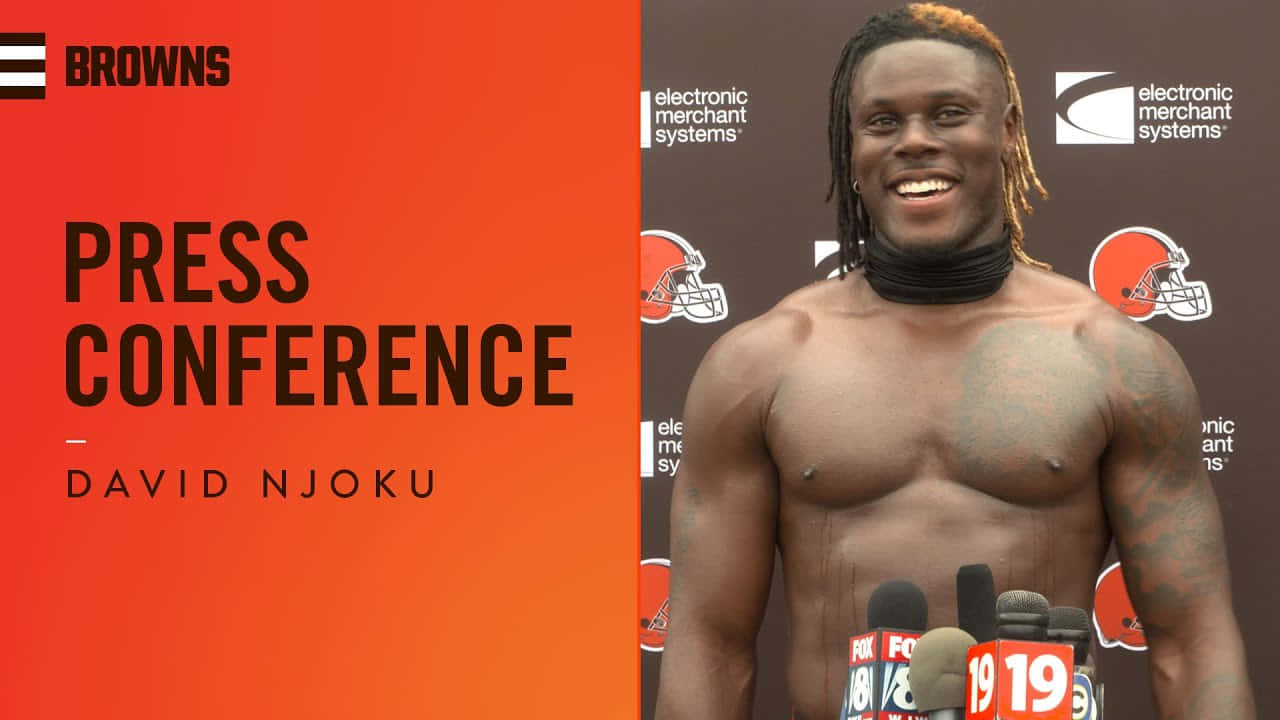 David Njoku Press Conference Browns Wallpaper