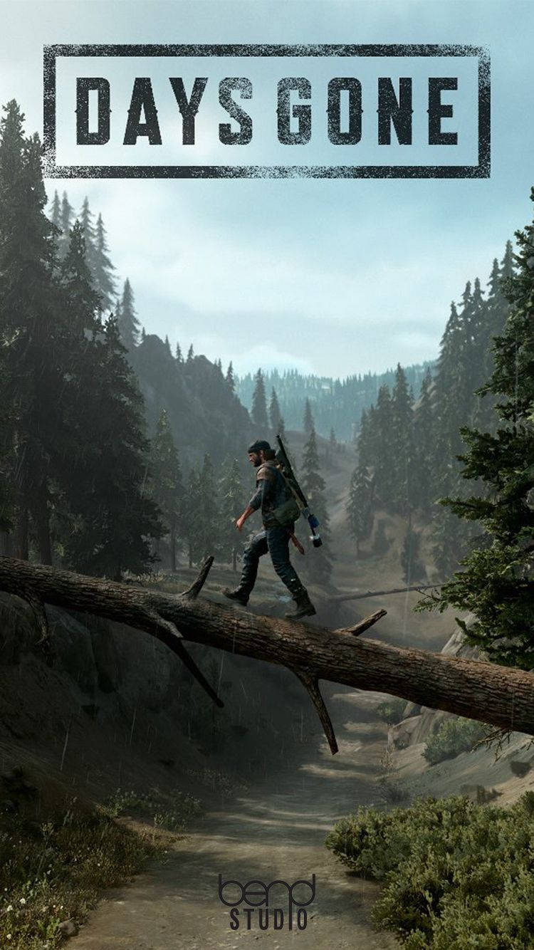 Deacon On A High Tree In Days Gone Wallpaper