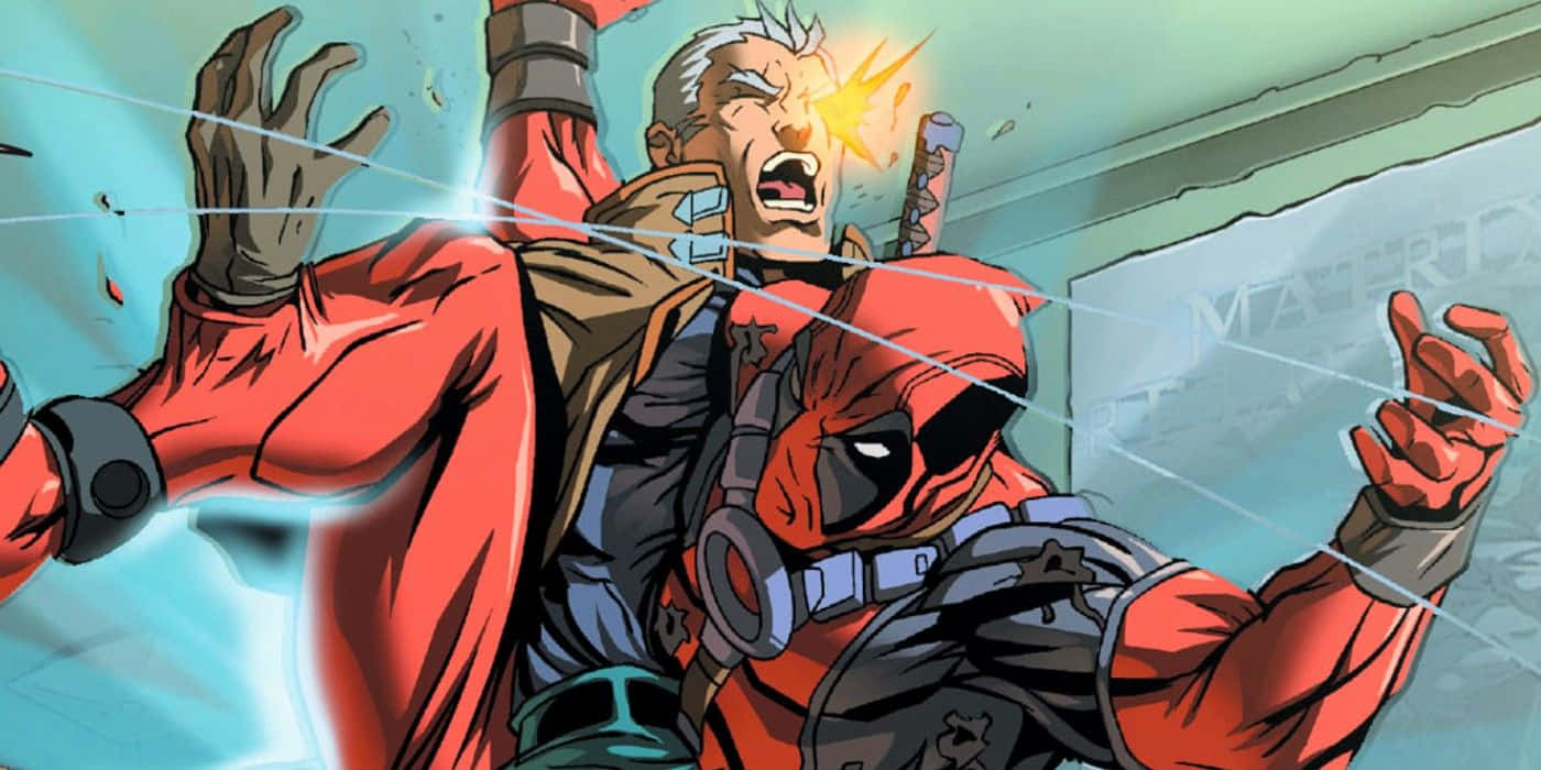 Deadpool And Cable: Unstoppable Duo Wallpaper