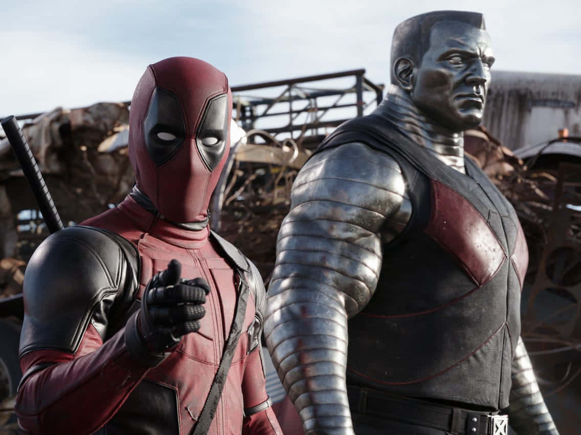 Deadpool And Colossus: Unlikely Heroes Wallpaper