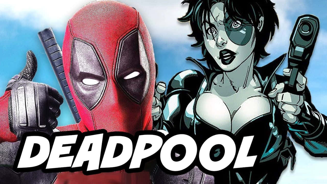 Deadpool And Domino 1280 X 720 Wallpaper Wallpaper