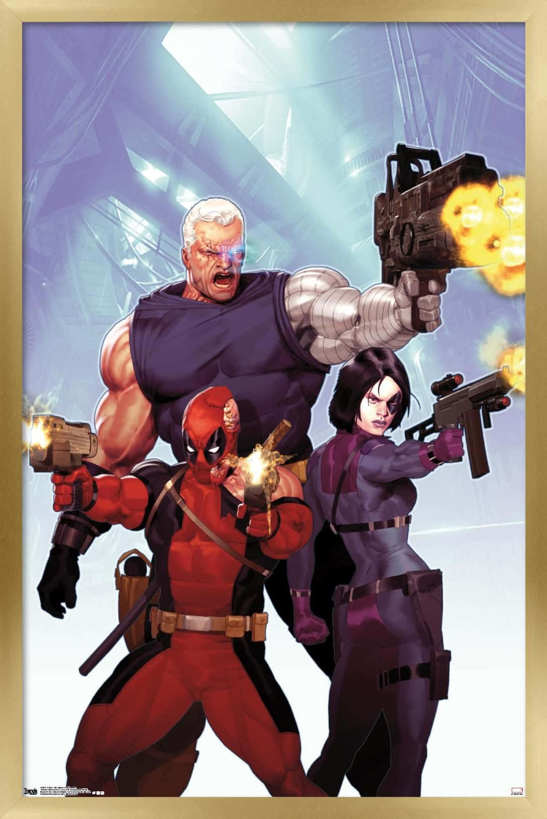 Deadpool And Domino: Partners In Adventure Wallpaper