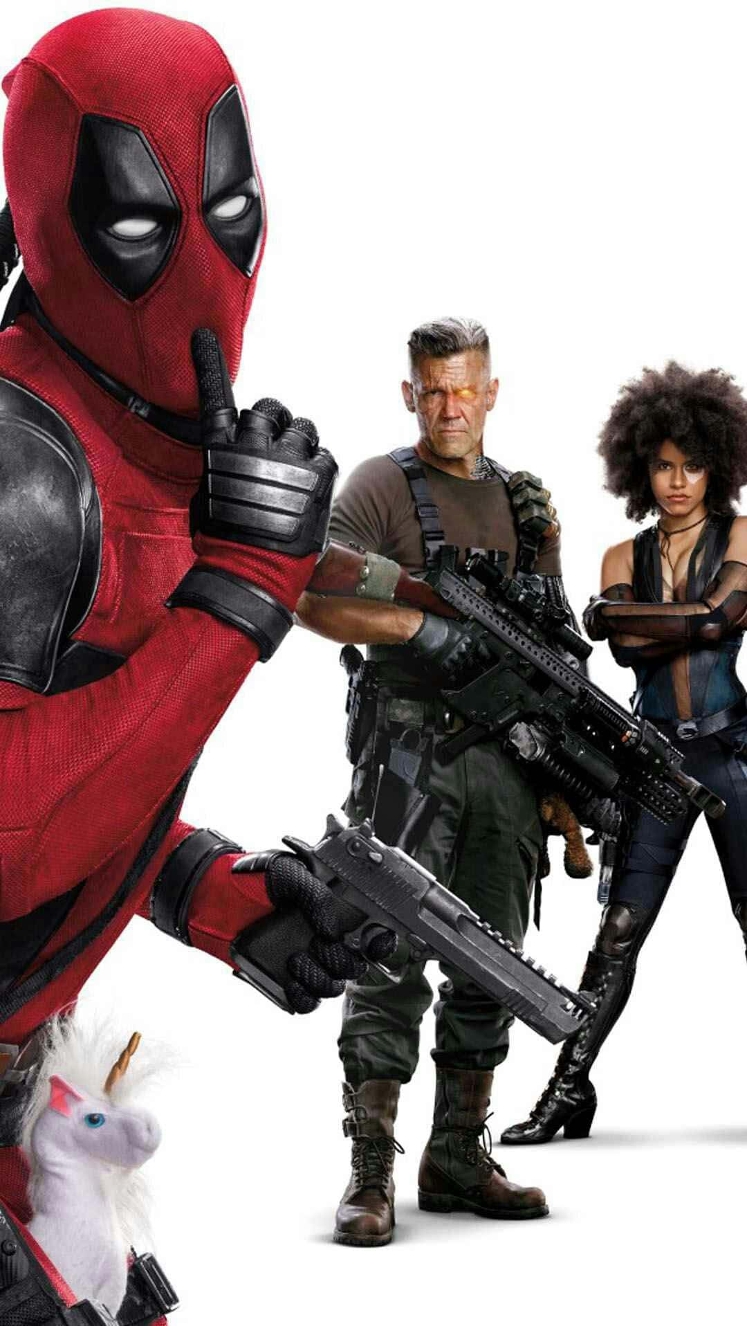 Deadpool And Domino: Unstoppable Duo Wallpaper