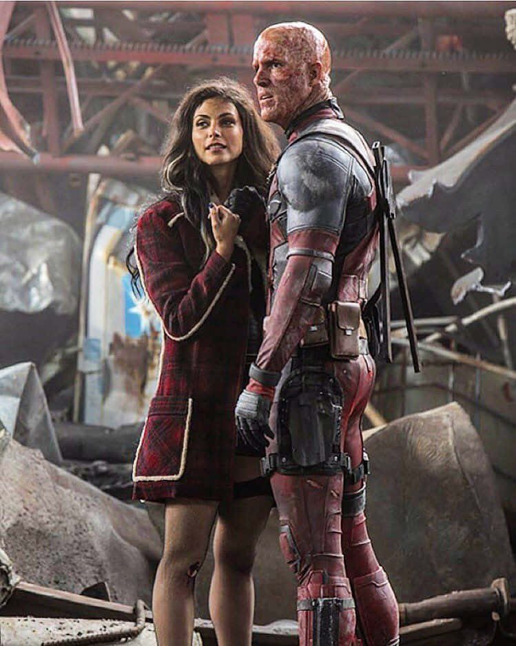 Deadpool And Vanessa: A Love Story Wallpaper