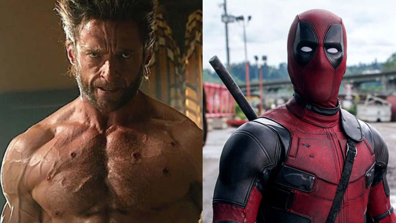 Deadpool And Wolverine: A Powerful Team-up Wallpaper