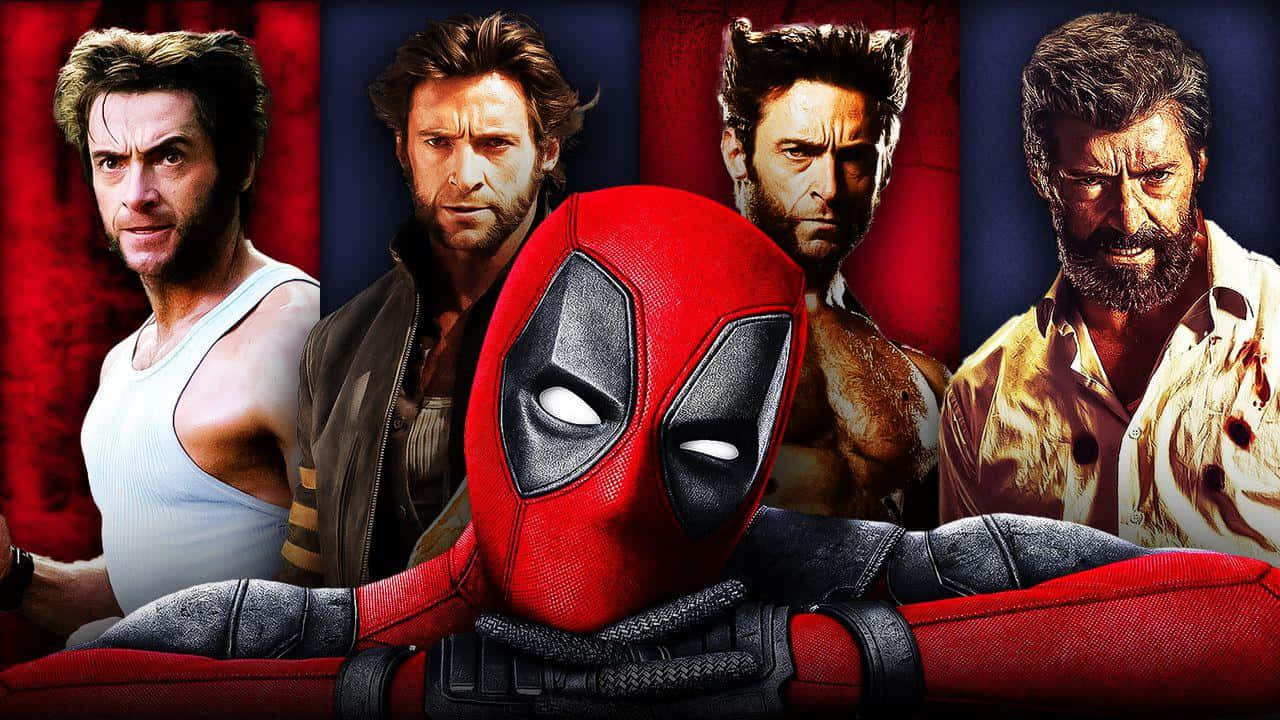 Deadpool And Wolverine: Unbeatable Duo Wallpaper