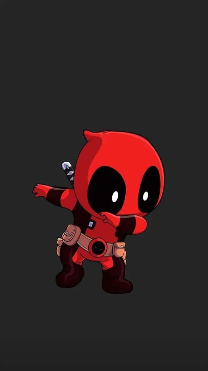 Deadpool Cartoon - The Ultimate Antihero Wallpaper