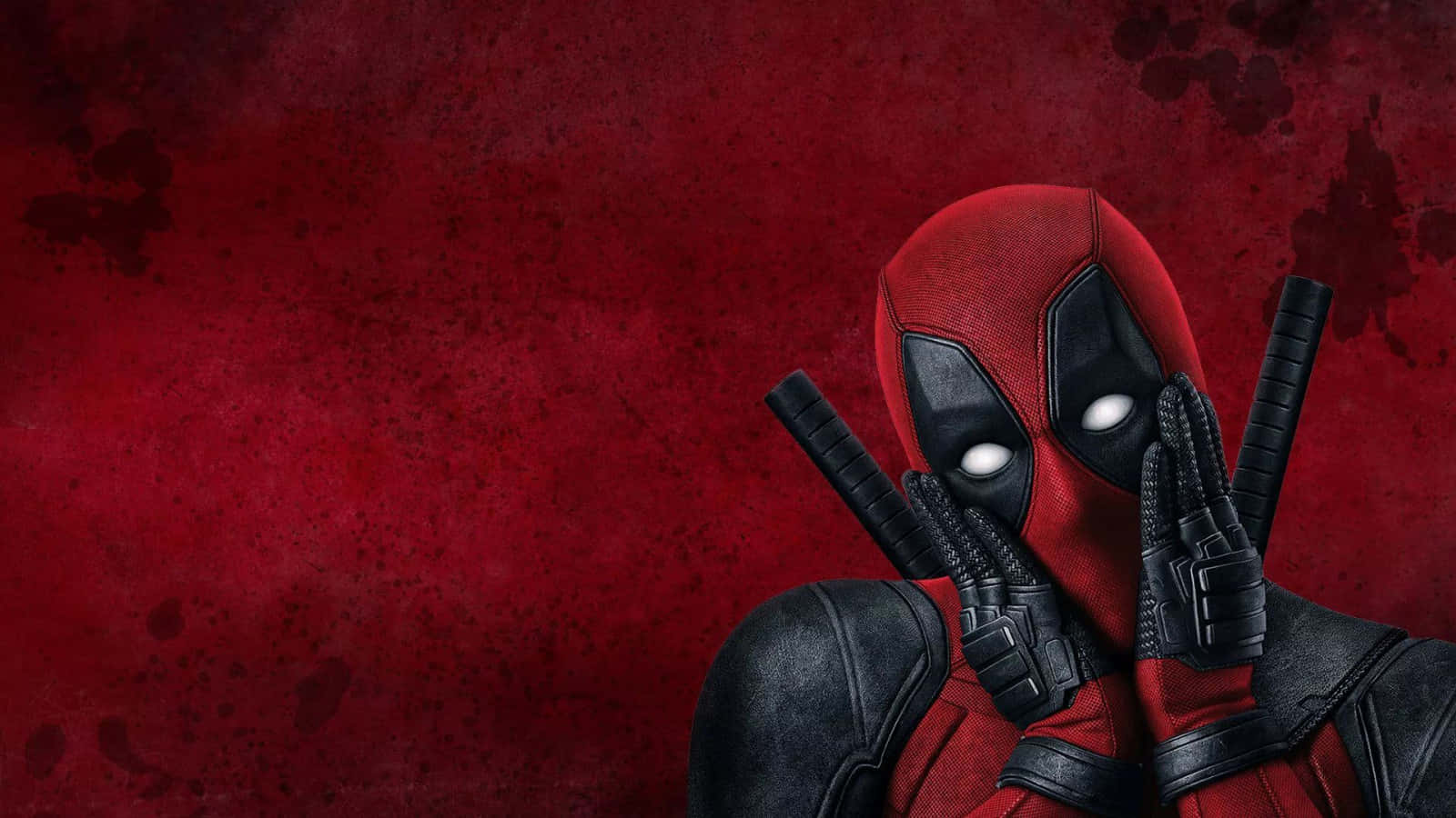 Deadpool In A Whole New Stylish Black Look! Wallpaper