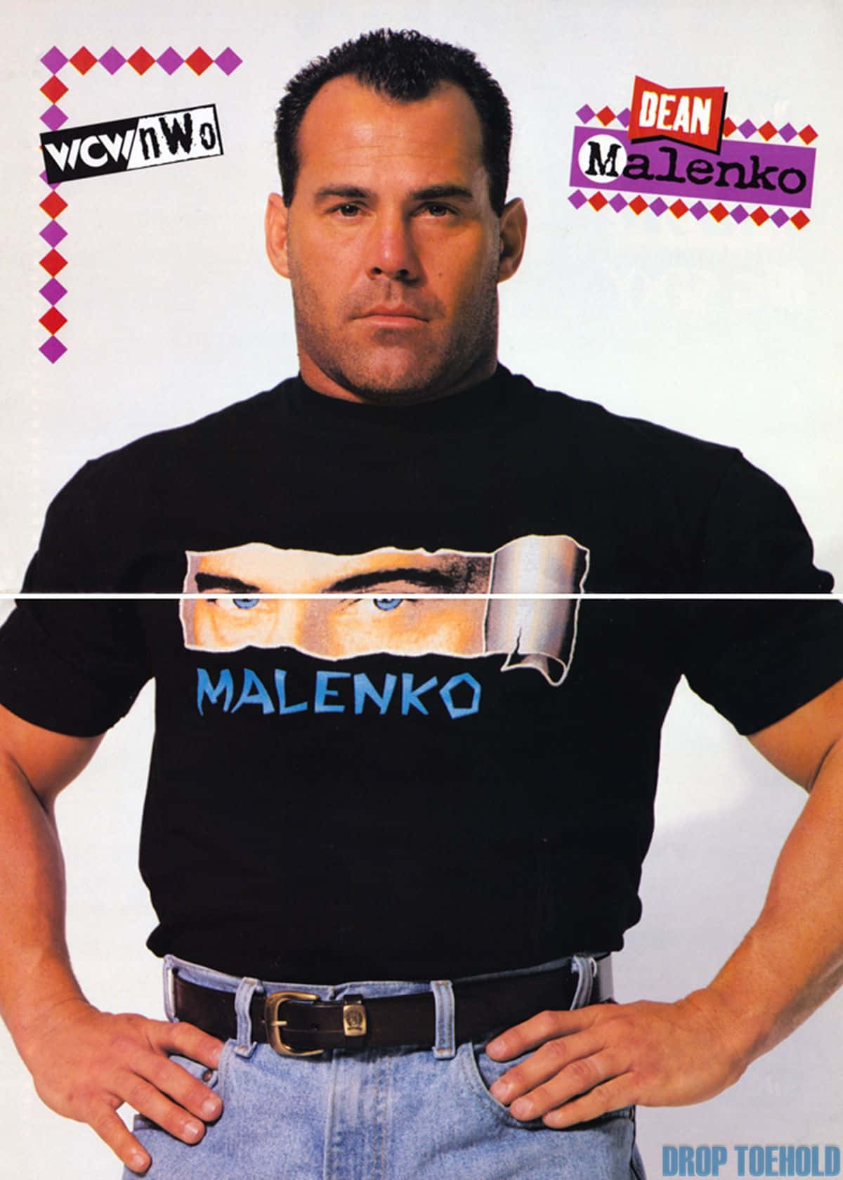 Dean Malenko Drop Toehold Text Wallpaper